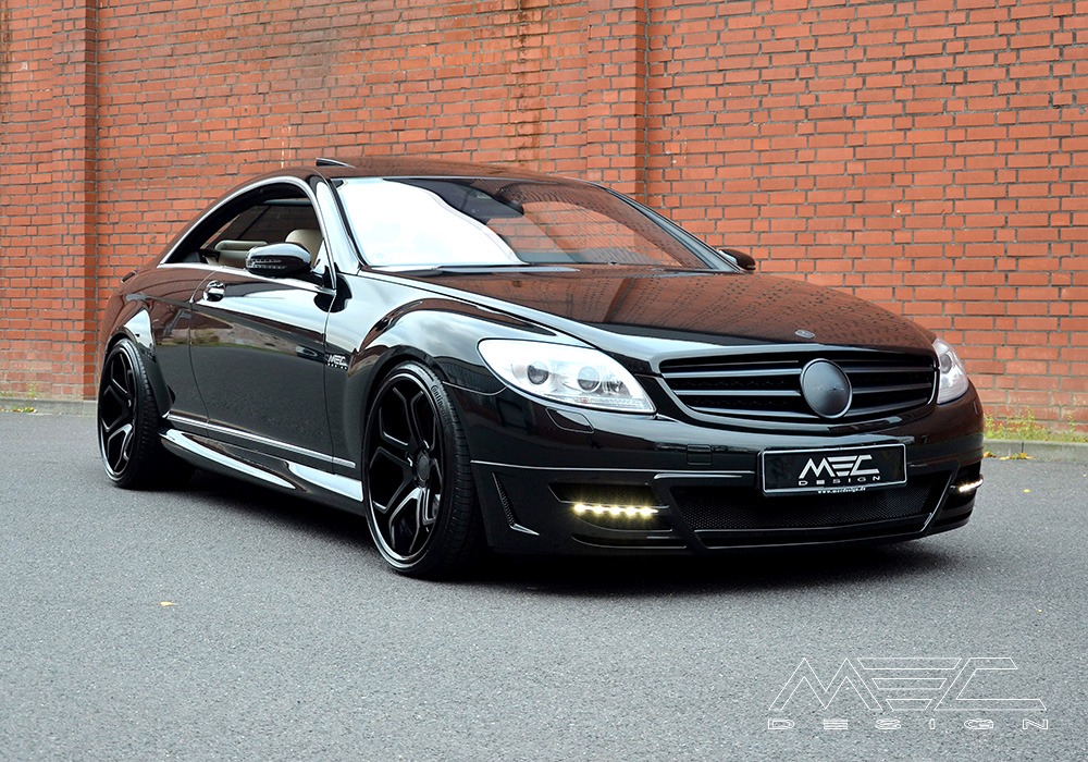 W216 Cl500 Coupe Black In Black Mec Design