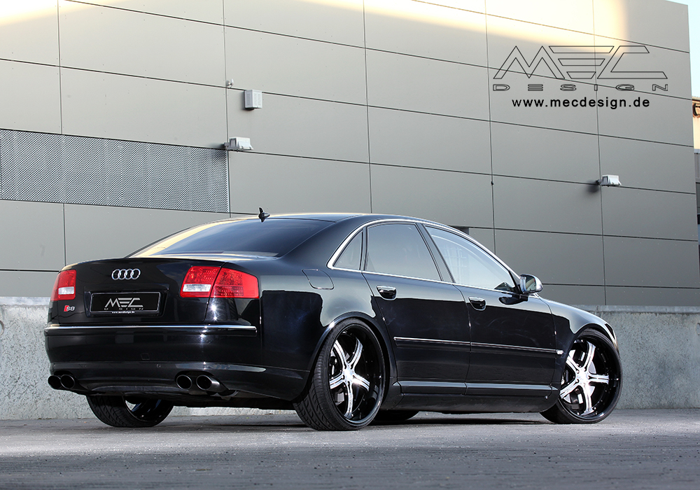 Audi S8 mecxtreme3 3 piece wheels - MEC Design