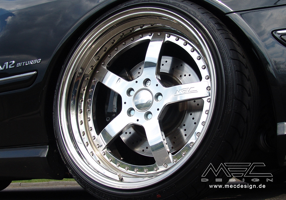 mecxtreme2 Three Piece Wheels with stepped lip MEC Design