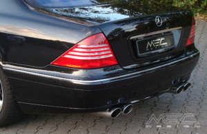 W220 V220 S-Klasse Mercedes Tuning AMG Bodykit Felgen Auspuff Spurverbreiterung Carbon