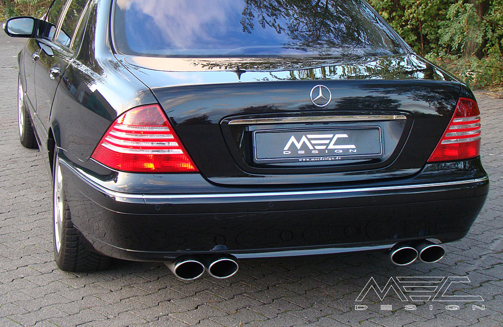 Soundgewaltige Auspuffanlagen Fur Ihren Mercedes Benz W220