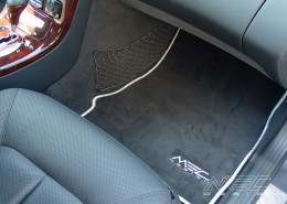 W215 C215 CL Mercedes Tuning AMG Interieur Carbon Leder