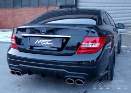 Diffuser (Facelift, only for models built from 2011) for Coupe and Limo with AMG styling kit