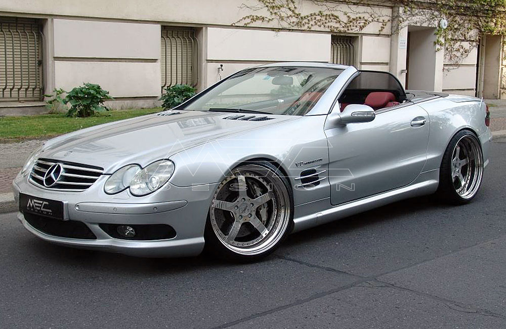 Sl55 Amg With Mecxtreme2 3 Piece Wheels Mec Design