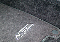 R230 SL Roadster Mercedes Tuning AMG Interieur Carbon Leder