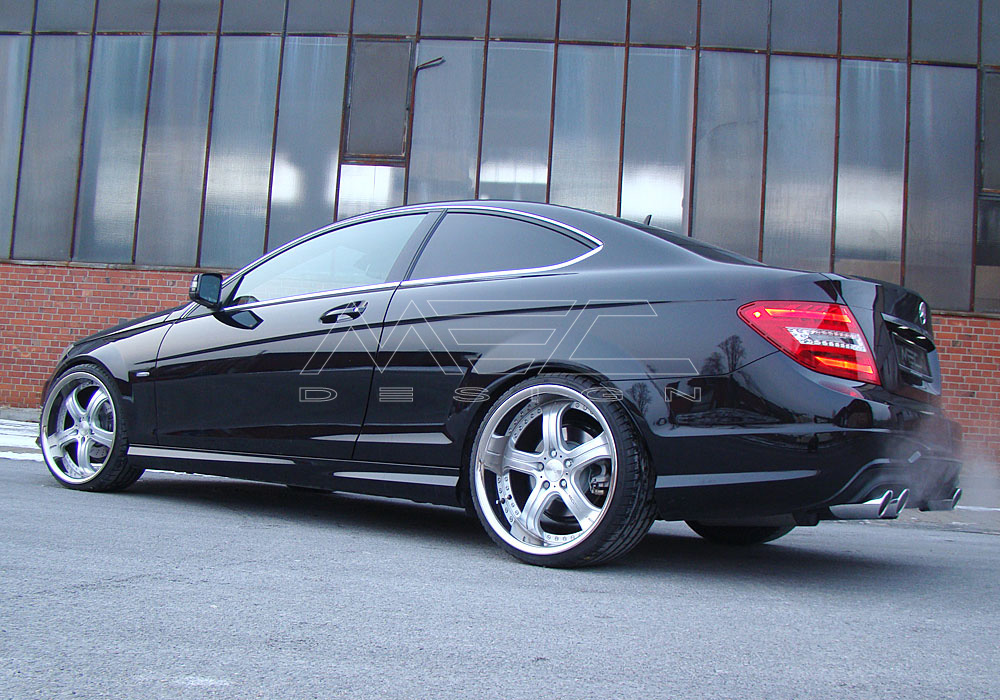 W204 Coupe C250cgi With Mecxtremeiii 1 Piece Satin 9 10 5x20 With 235 30 Zr20 Front With 10mm Spacers And Rear 285 25 Zr 20 Mec Design