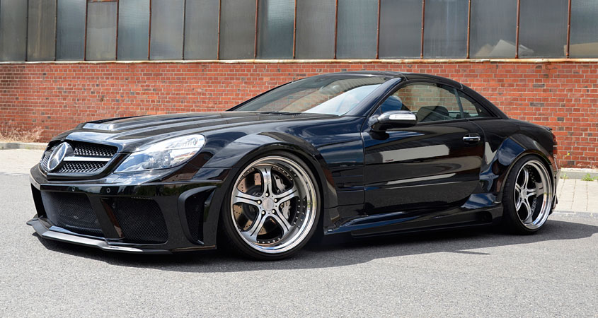 Sl55 Amg Mit Mecxtreme3 3 Tlg Felgen Mec Design