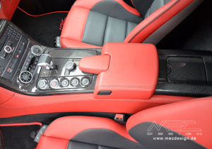 SLS R197 Mercedes Tuning AMG Interior Carbon Leder