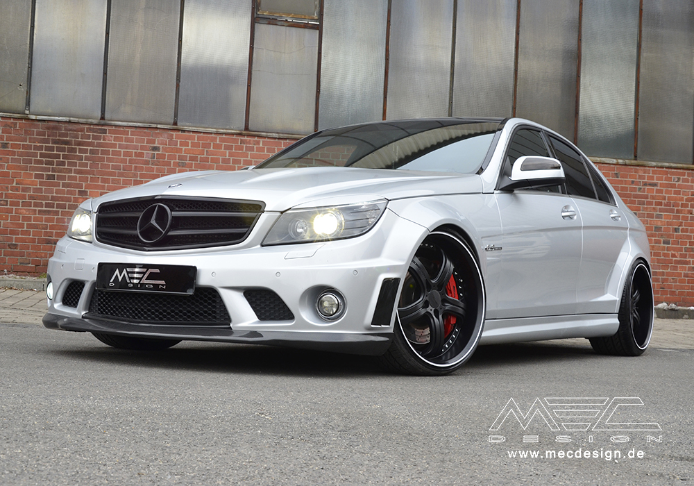 Mec Design W204 C63 Amg With Mecxtreme3 Wheels Mec Design