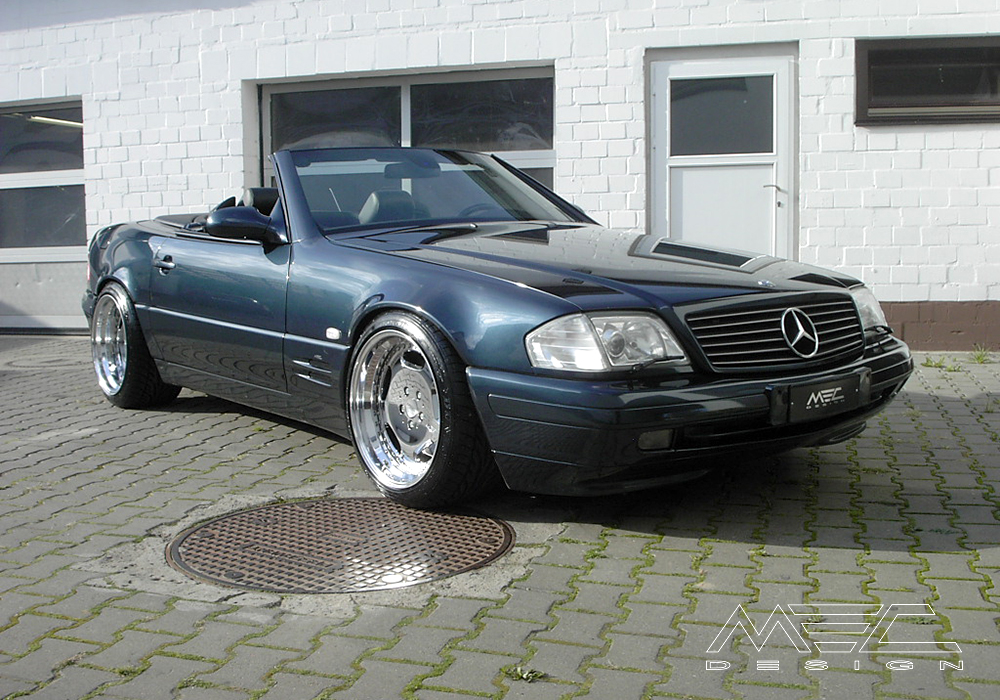 Mercedes R129 Tuning R129 SL-Klasse mit mecxtreme1 3 tlg. Felgen - MEC Design