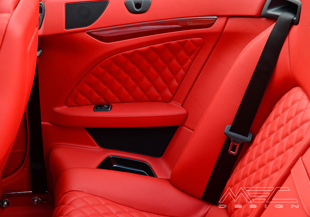 Cerberus W207 E Class With Red Leather Interior Mec Design