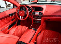 C207 A207 Mercedes Tuning AMG Interior Carbon Leather