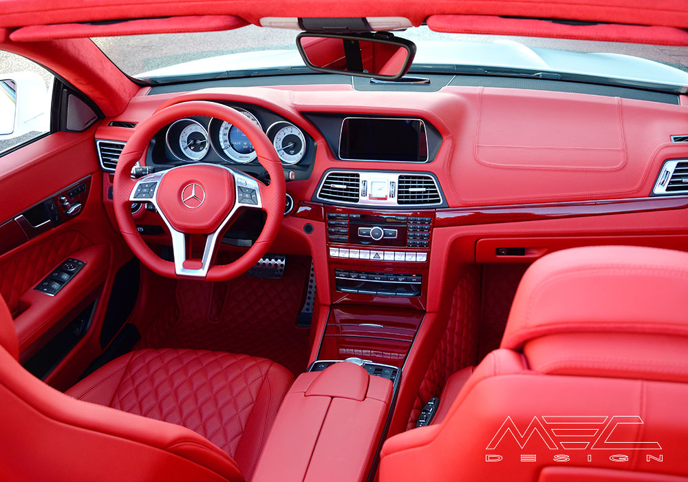 W207 Cerberus E Klasse Facelift Leder Interieur 29 Mec