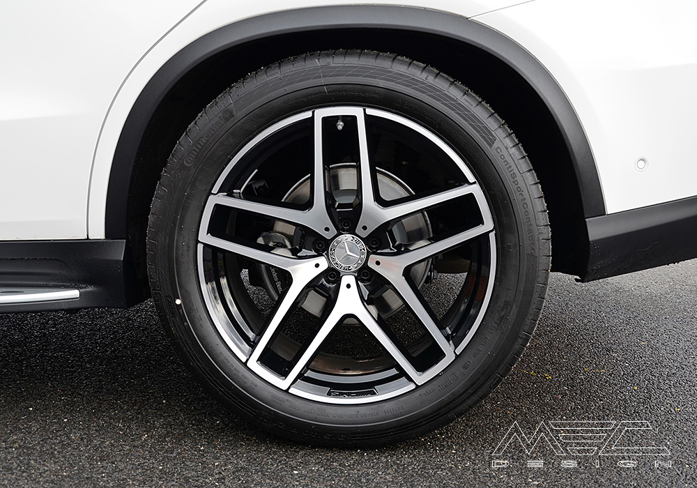 Spurverbreiterungen Set Schwarz Fur C292 Gle63 Amg Coupe Mit 21 Zoll Amg Felgen Mec Design