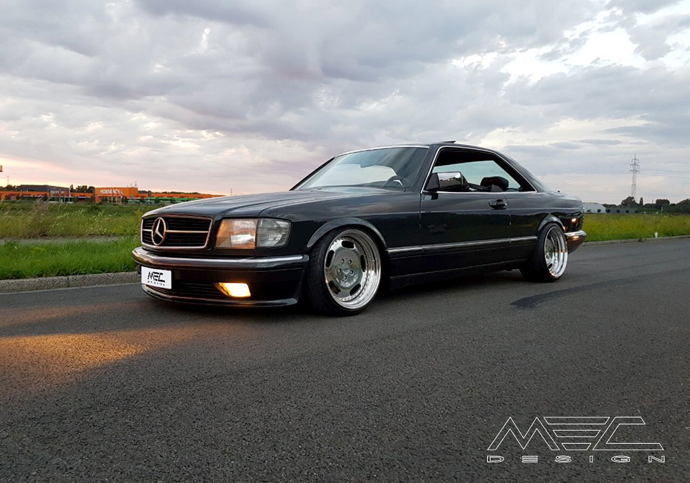 W126 500SEC mit mec1 Felgen - MEC Design