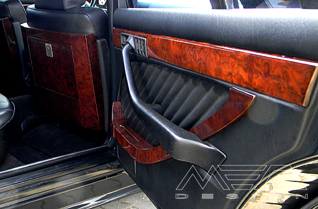 W126 SE SEL SEC Class Mercedes Tuning AMG Interior Carbon Leather